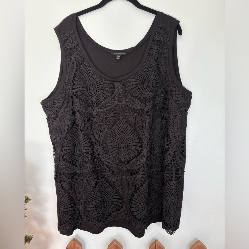 LANE BRYANT black sleeveless top